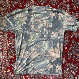 Vintage Americas Best Buy Trail Crest Shirt M Camo Short Sleeve Pocket Pullover